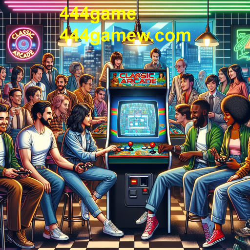 A Nostalgia dos Jogos Arcade no 444game